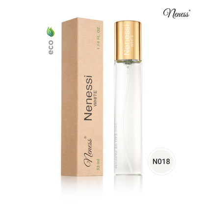 N018. Nenessi White - 33 ml - Parfum voor vrouwen
