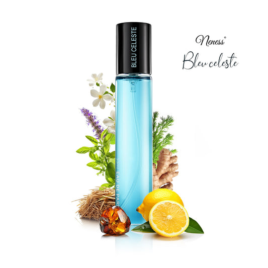 Image of N059. Neness Bleu Celeste - 33 ml - Perfumes For Men