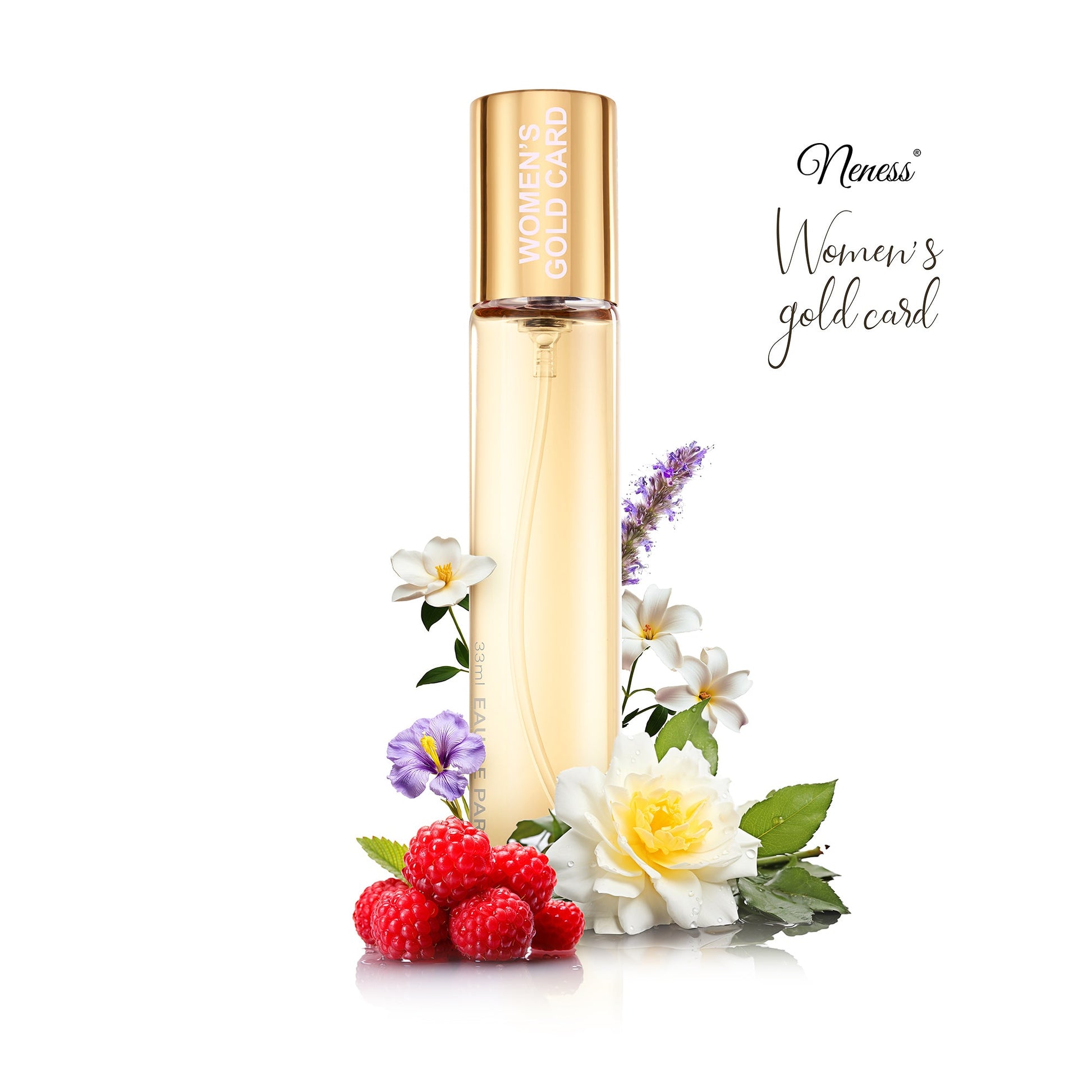 Image of N177. Neness Women's Gold Card - 33 ml - Perfume For Women