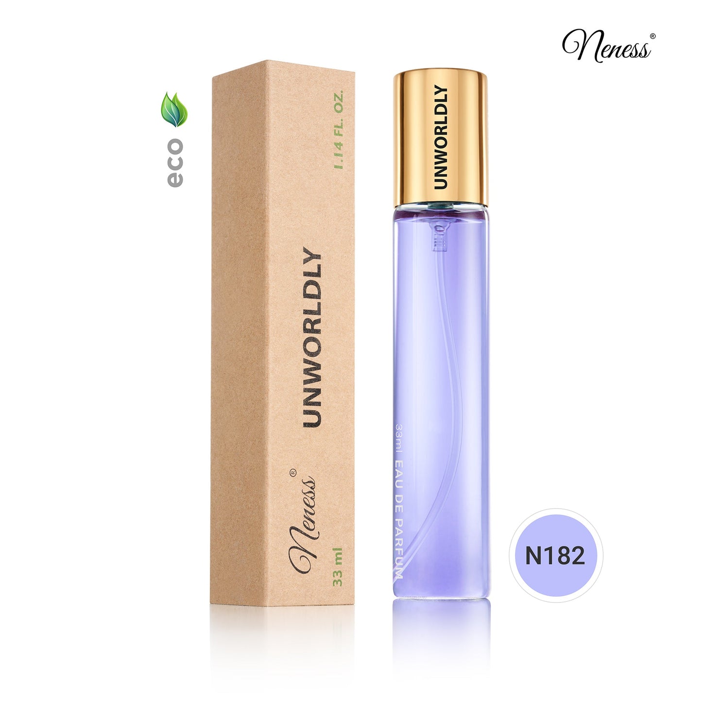 N182. Neness Unworldly - 33 ml - Parfum voor vrouwen