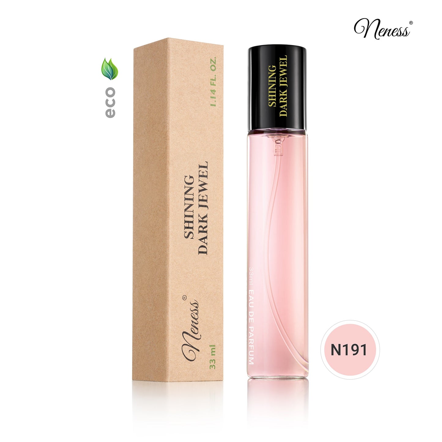 N191. Neness Shining Dark Jewel - 33 ml - Parfum voor vrouwen