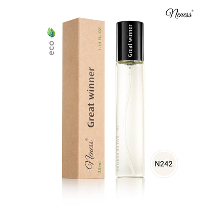 N242. Neness Great Winner - 33 ml - Parfums voor mannen